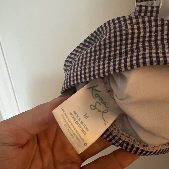 Plaid Bikini Top - Picture 4 of 4